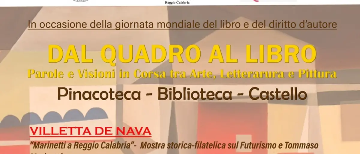 Dal Quadro al Libro: Parole e Visioni in Corsa tra Arte e Letteratura, tra Pinacoteca, Biblioteca e Castello\n
