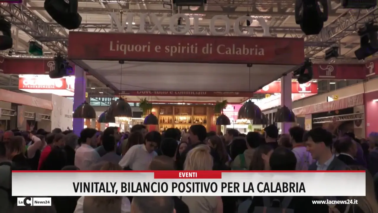 Vinitaly, bilancio positivo per la Calabria