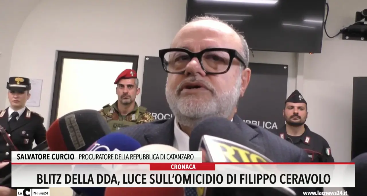Blitz della Dda, luce sull'omicidio di Filippo Ceravolo
