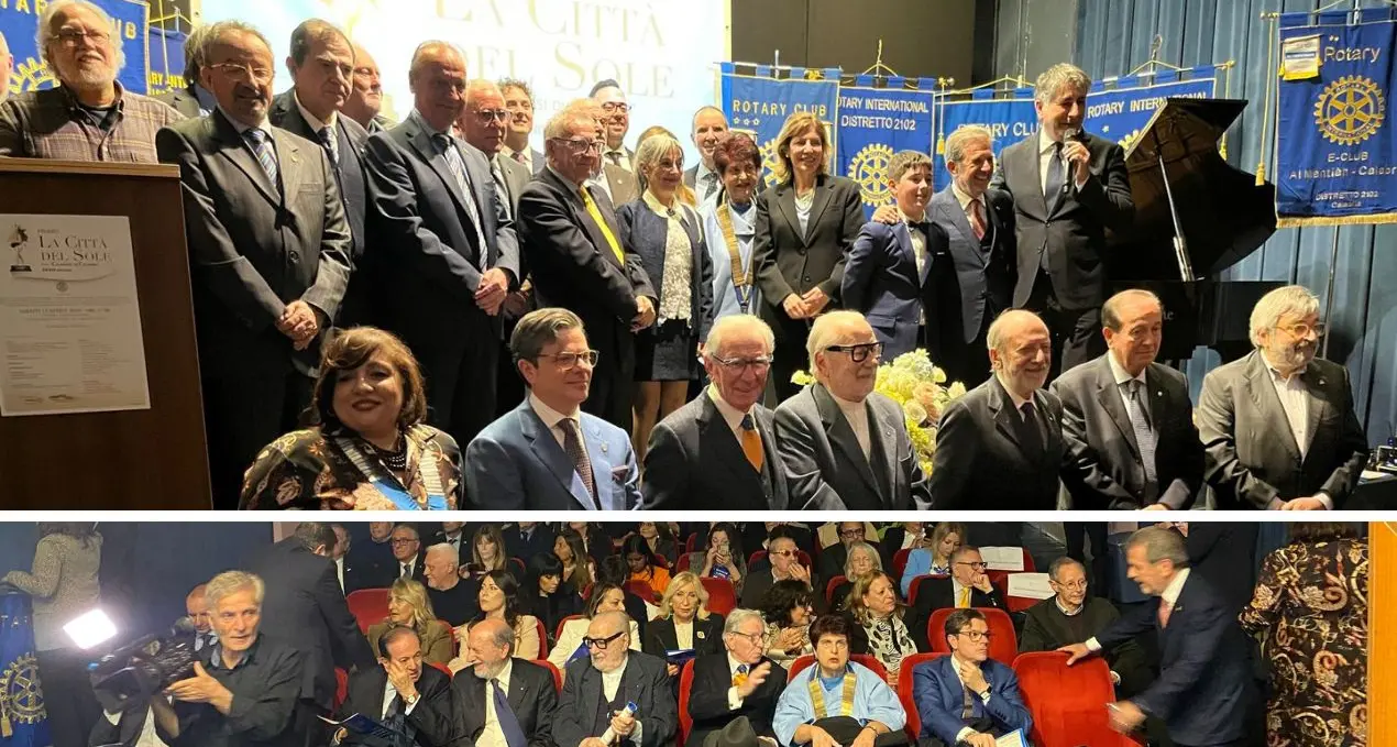 Rotary, a\u00A0Vibo tutto pronto per il premio La Città del Sole: riconoscimenti alle personalità che hanno dato lustro alla Calabria\n