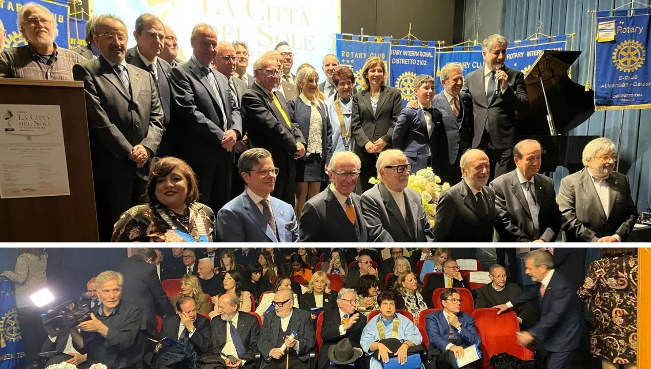 Rotary, a\u00A0Vibo tutto pronto per il premio La Città del Sole: riconoscimenti alle personalità che hanno dato lustro alla Calabria\n