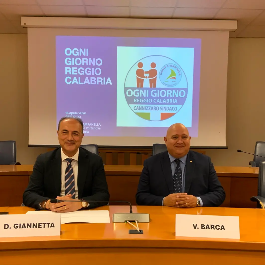 Comunali Reggio, Domenico Giannetta presenta\u00A0il simbolo della lista “Ogni giorno Reggio Calabria”\n