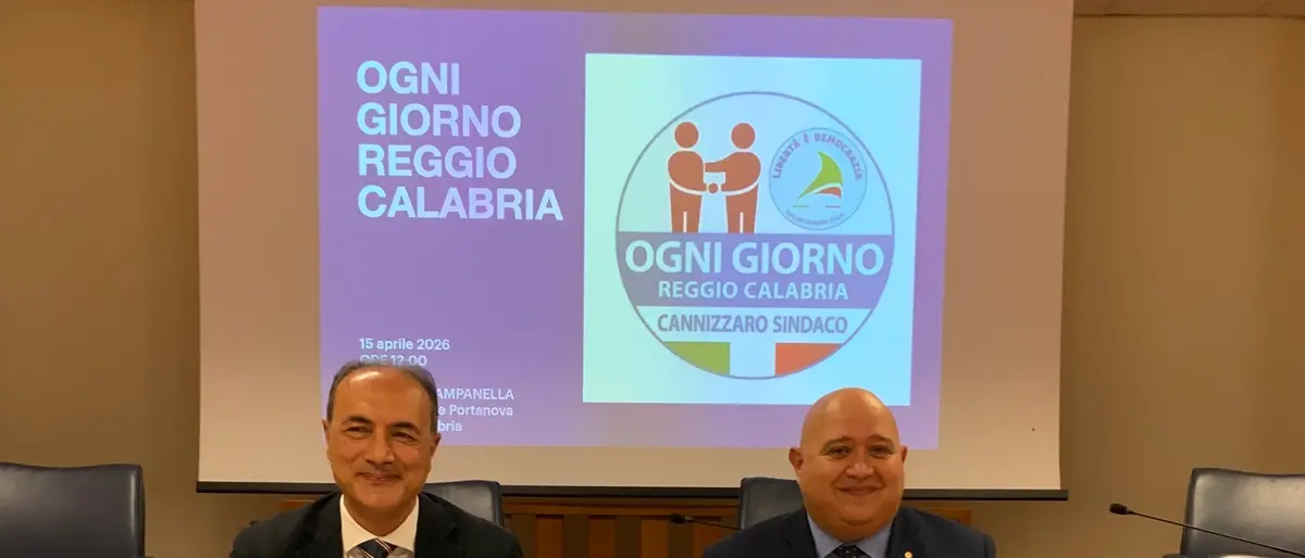 Comunali Reggio, Domenico Giannetta presenta\u00A0il simbolo della lista “Ogni giorno Reggio Calabria”\n