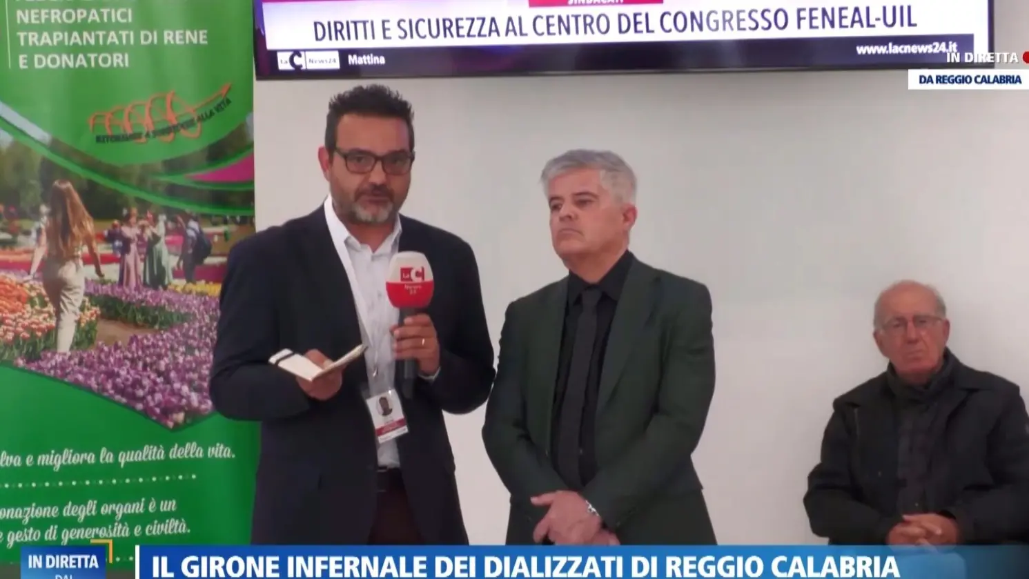 Carenze posti rene a Reggio, confronto tv tra Di Furia e Puntillo che accusa Regione e Asp di fare scaricabarile: «Se il Consiglio di Stato ci condanna sarò con voi»