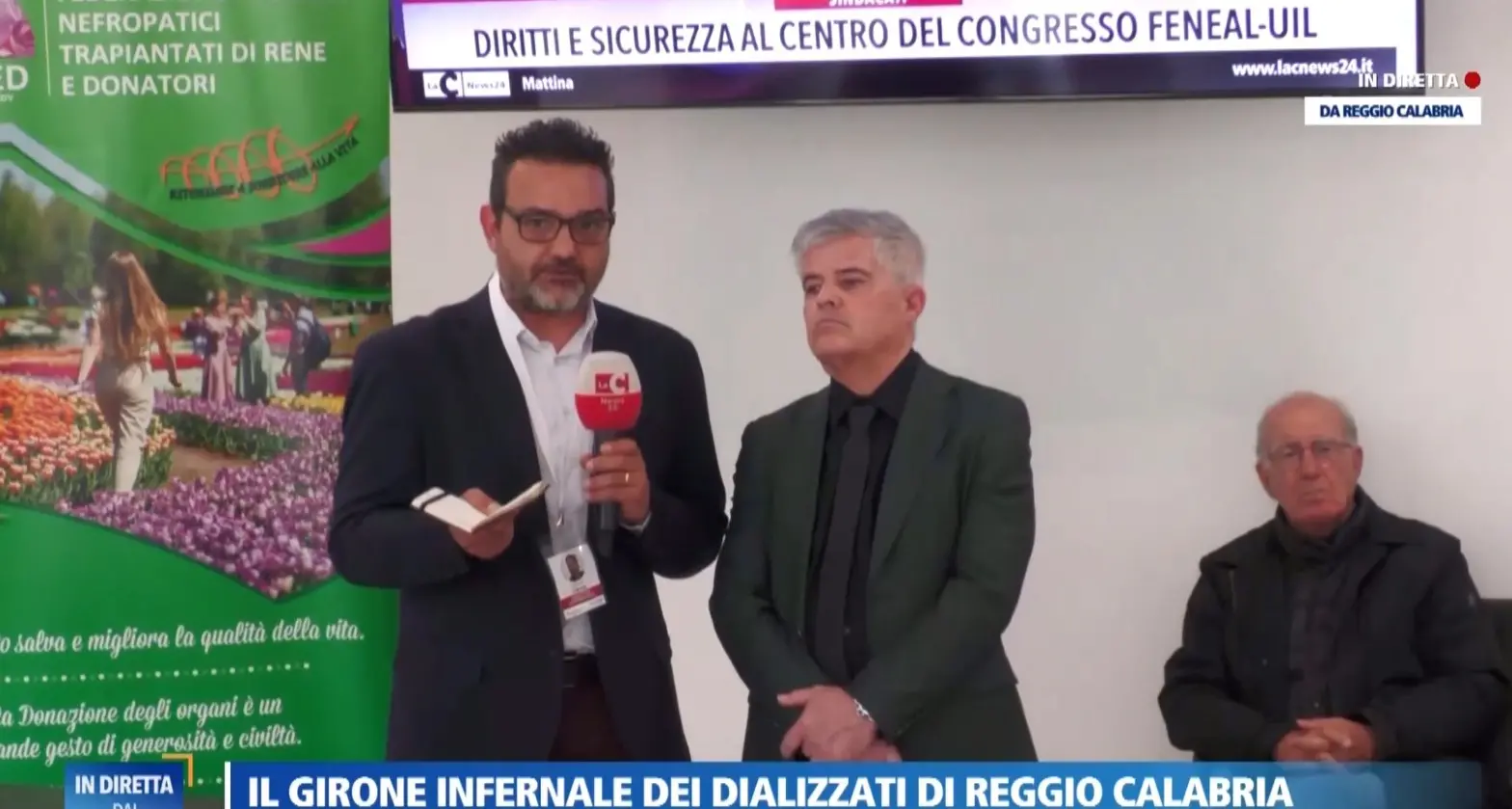 Carenze posti rene a Reggio, confronto tv tra Di Furia e Puntillo che accusa Regione e Asp di fare scaricabarile: «Se il Consiglio di Stato ci condanna sarò con voi»\n
