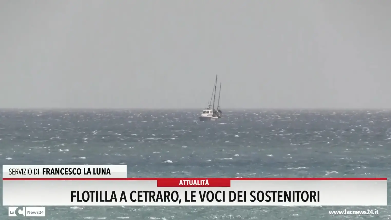 Flottilla a Cetraro, le voci dei sostenitori