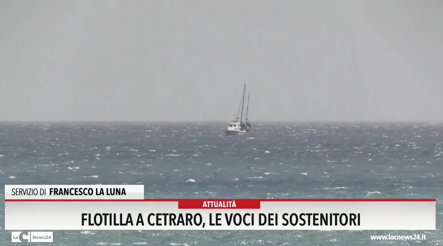 Flottilla a Cetraro, le voci dei sostenitori