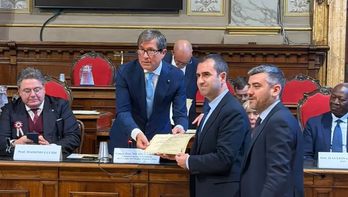 Premio a Naccarato: Altrama Italia eccellenza imprenditoriale alla Giornata del Made in Italy\n