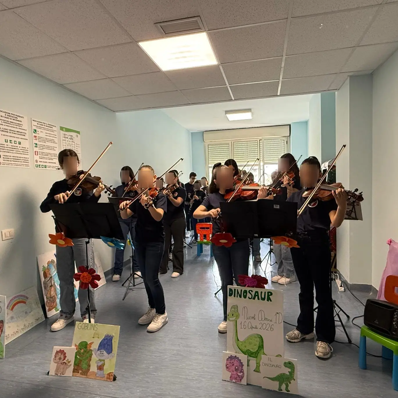 Reggio, mattinata di musica al reparto di\u00A0Oncoematologia Pediatrica del GOM\n