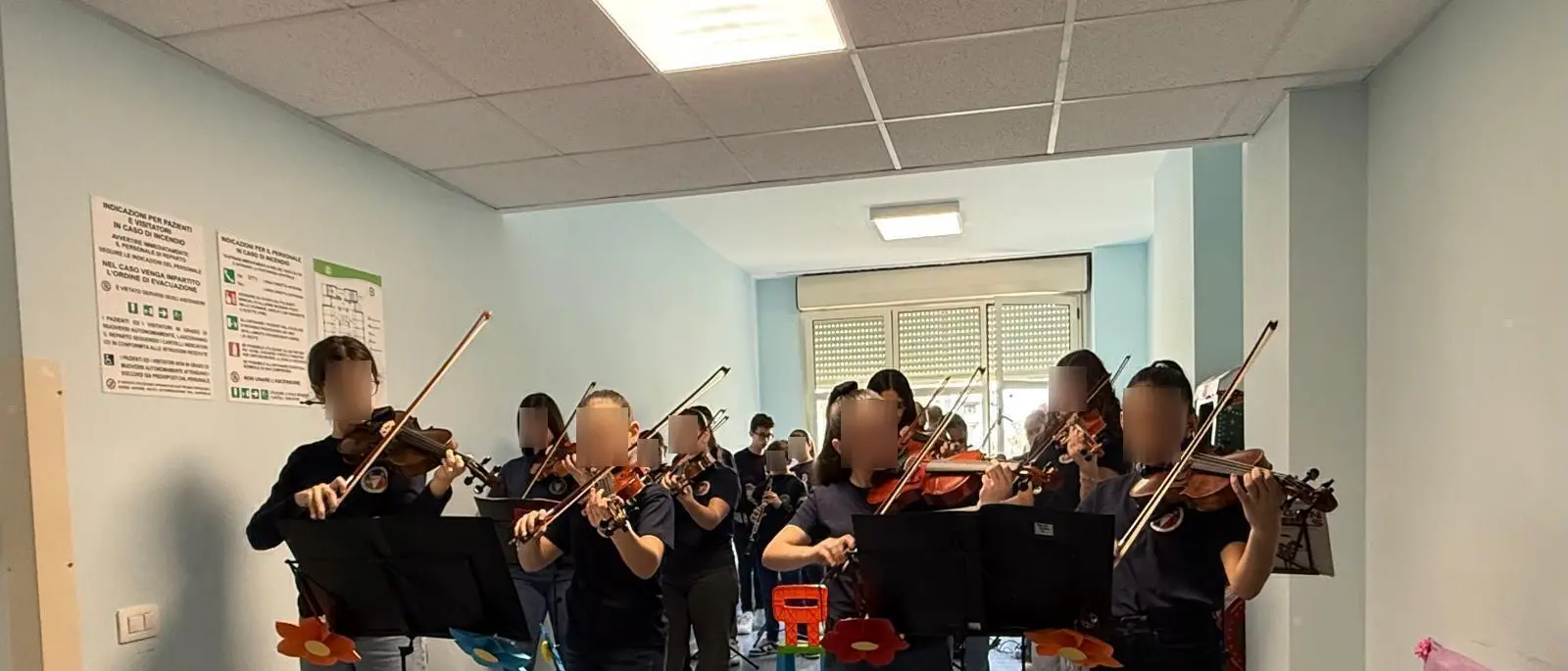 Reggio, mattinata di musica al reparto di\u00A0Oncoematologia Pediatrica del GOM\n