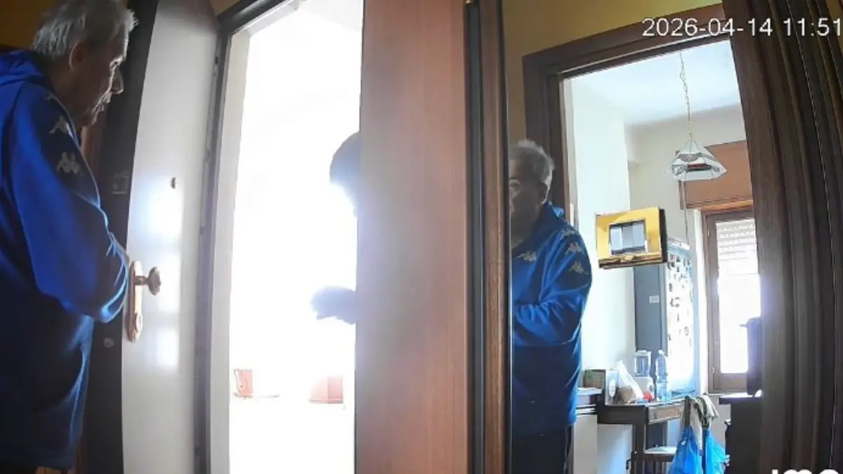 Immagine tratta dal video pubblicato da Pino Gigliotti