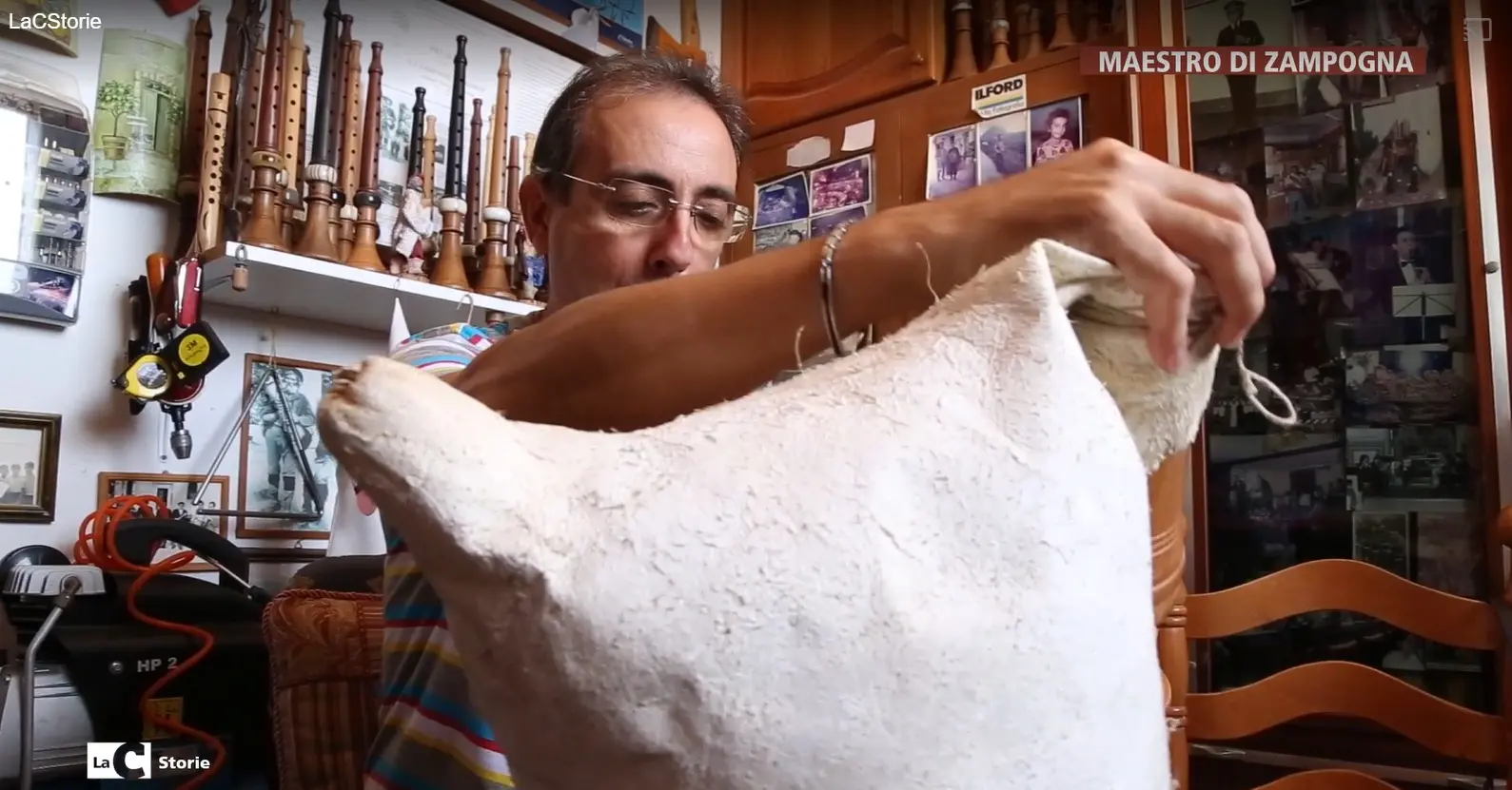 LaC Storie, il maestro di zampogna