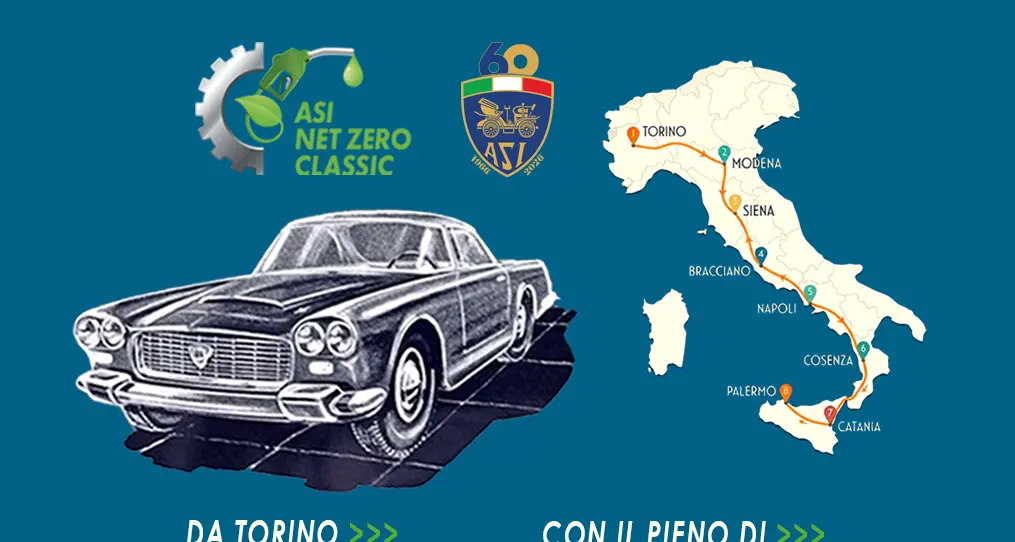 Cosenza al centro del tour green: domenica la storica Flaminia ’67 fa tappa in città\u00A0\n