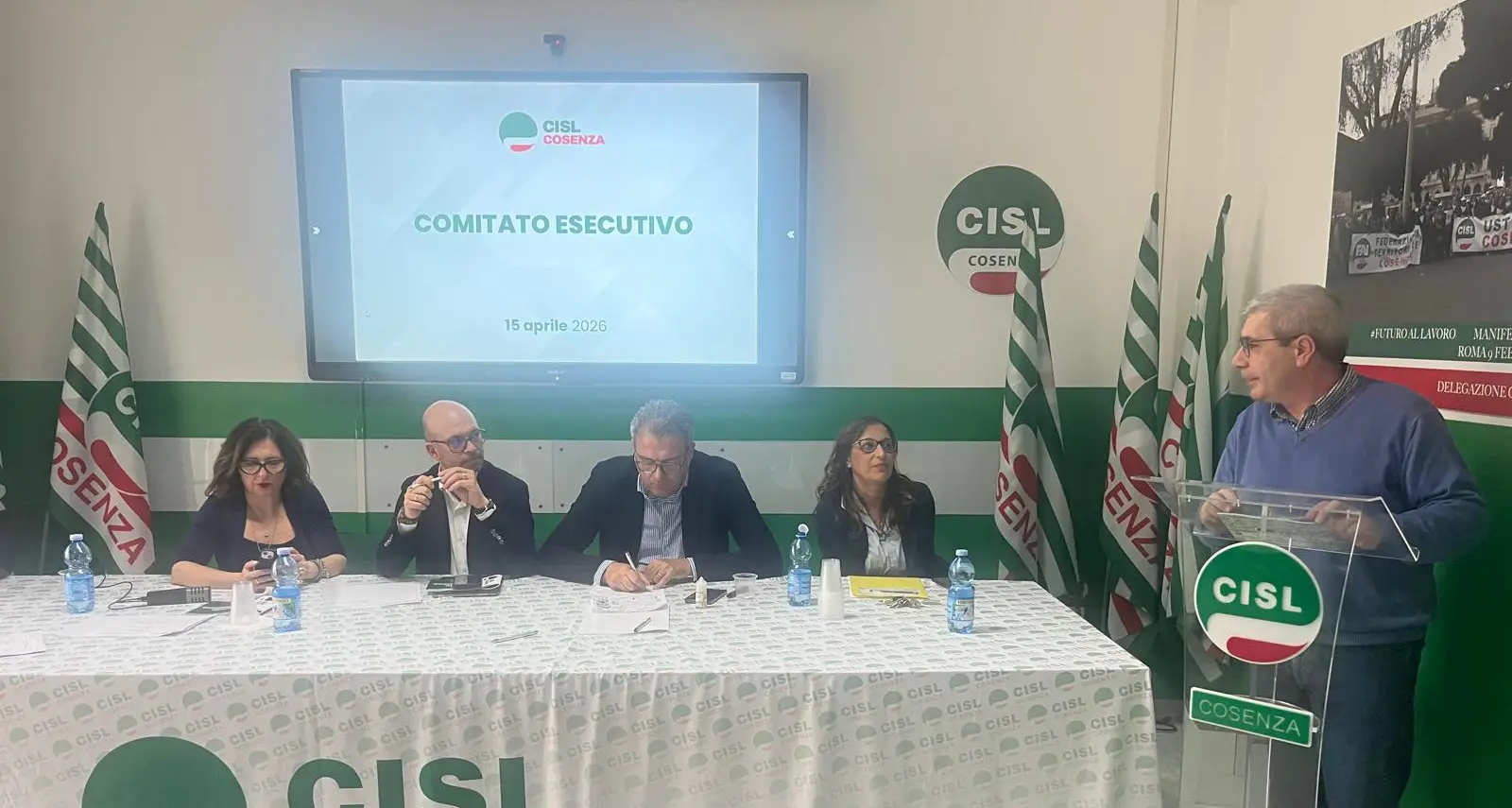 Cosenza, si riunisce l’esecutivo della Cisl.\u00A0In agenda: lavoro, aree interne e viabilità\n