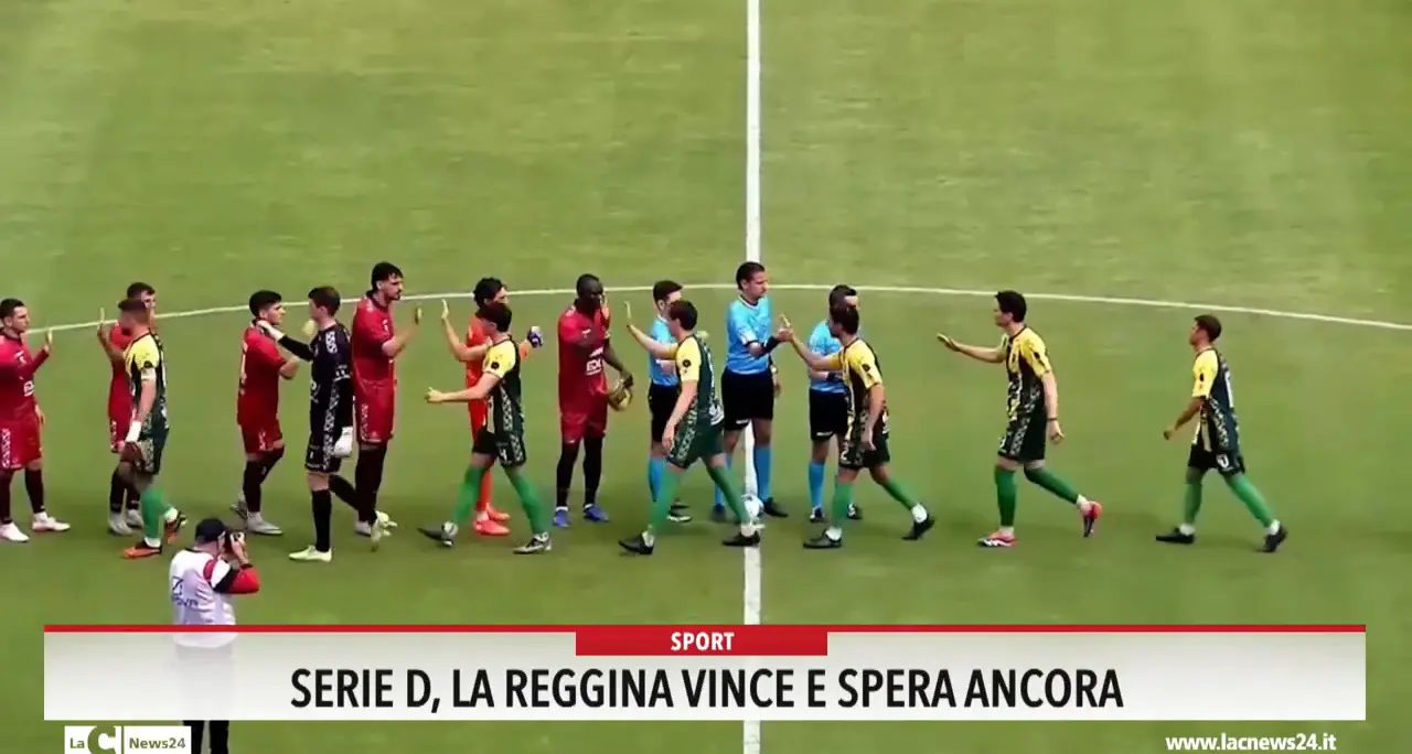 Serie D, la Reggina vince e spera ancora