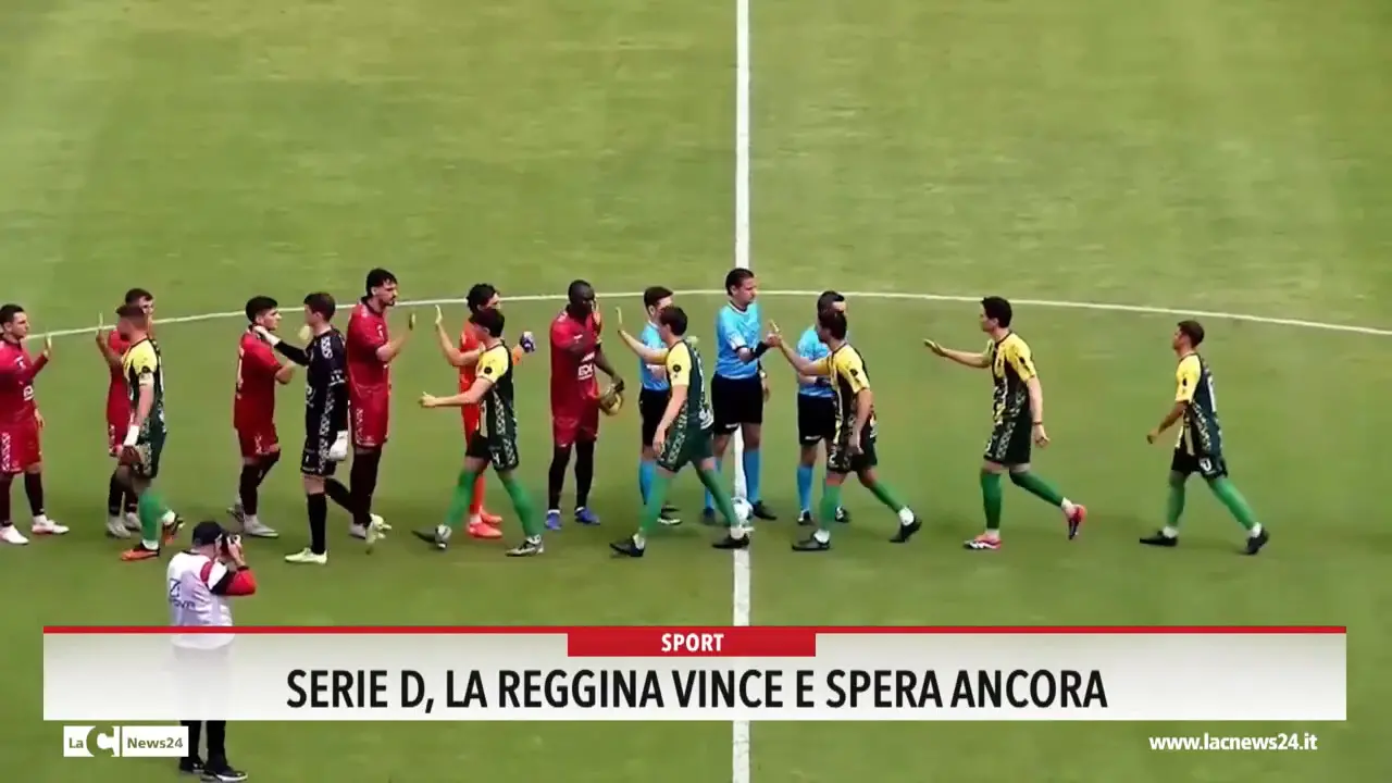 Serie D, la Reggina vince e spera ancora