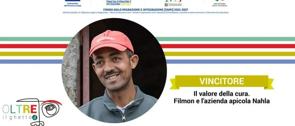 Camini, il reportage sulla storia di riscatto di Filmon e la sua azienda apistica vincono il contest Oltre il ghetto\n
