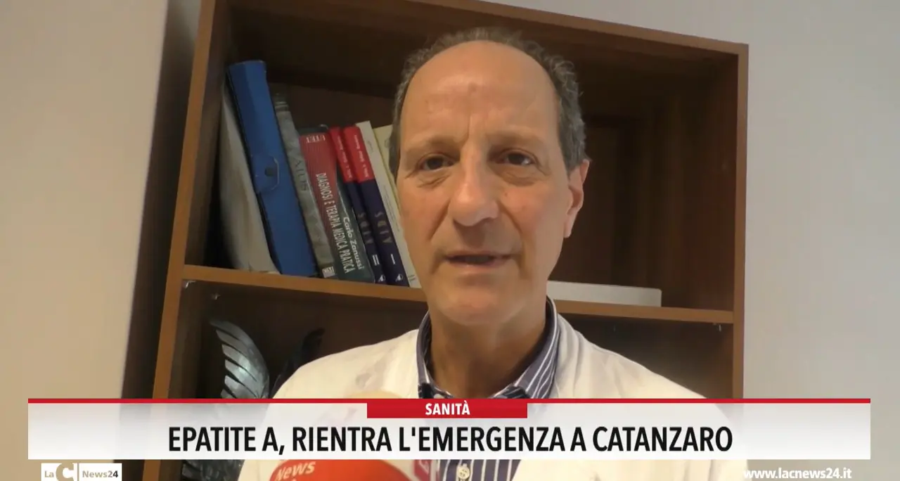 Epatite A, rientra l'emergenza a Catanzaro