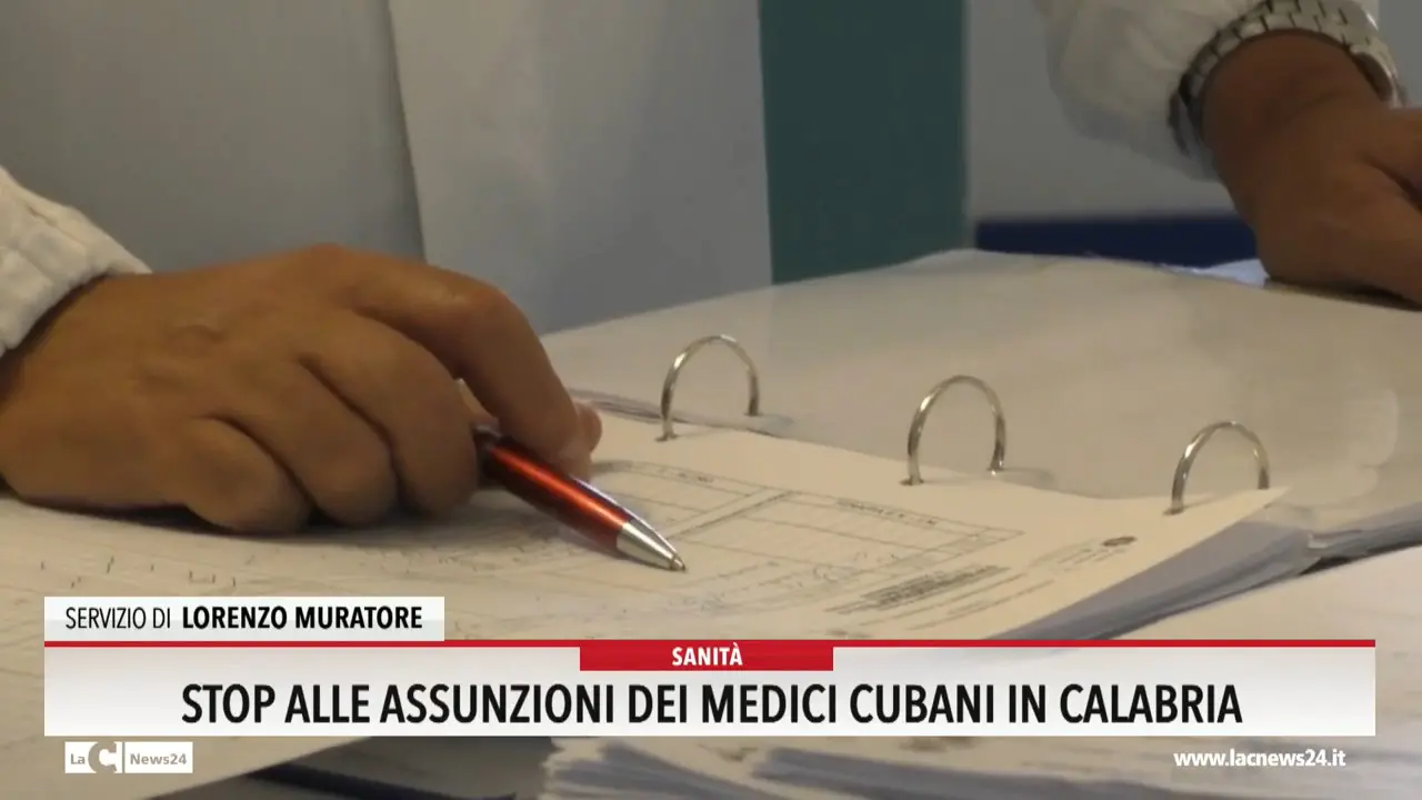 Stop alle assunzioni dei medici cubani in Calabria