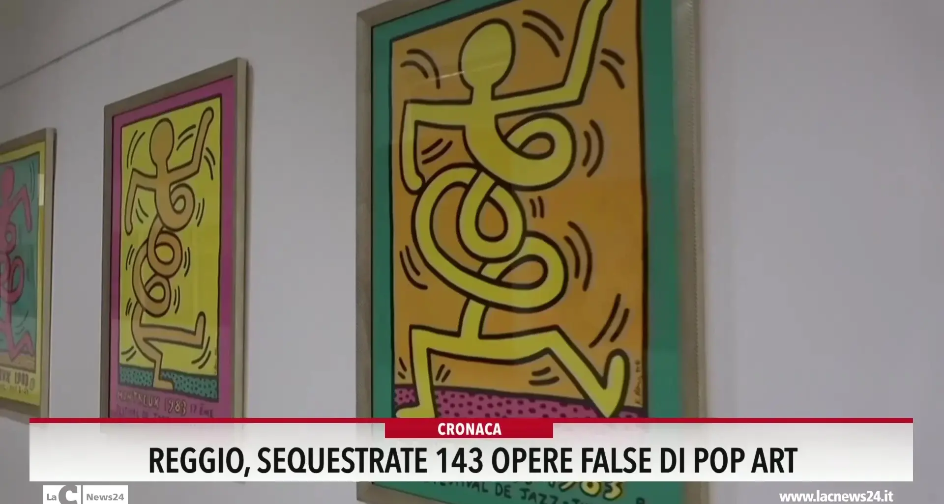 Reggio, sequestrate 143 opere false di Pop Art.