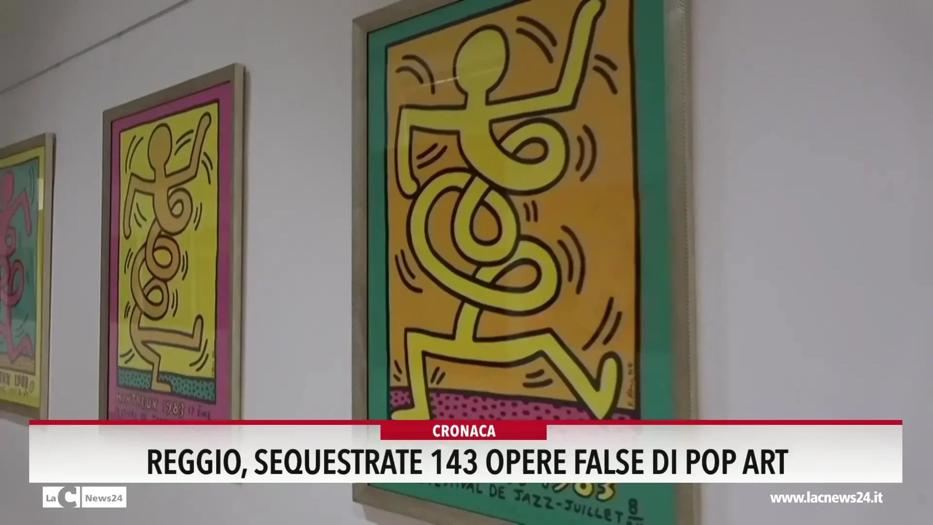 Reggio, sequestrate 143 opere false di Pop Art.