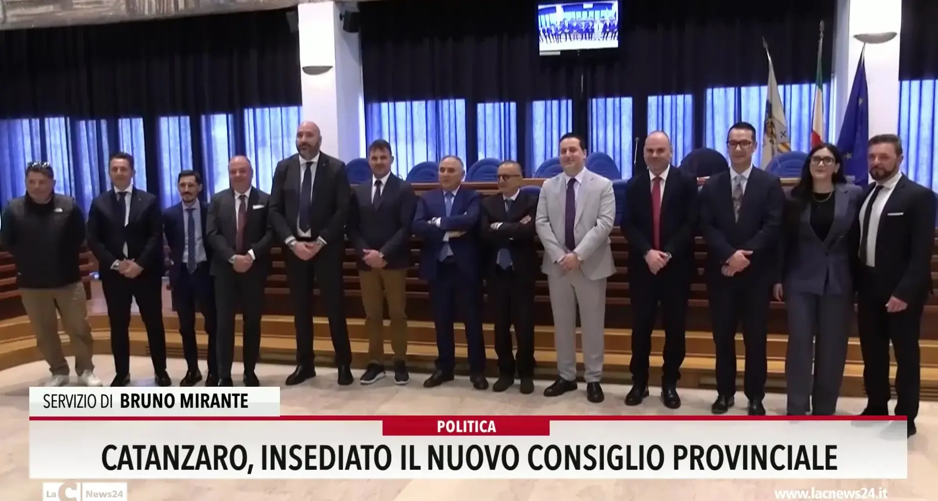 Catanzaro, insediato il nuovo Consiglio provinciale