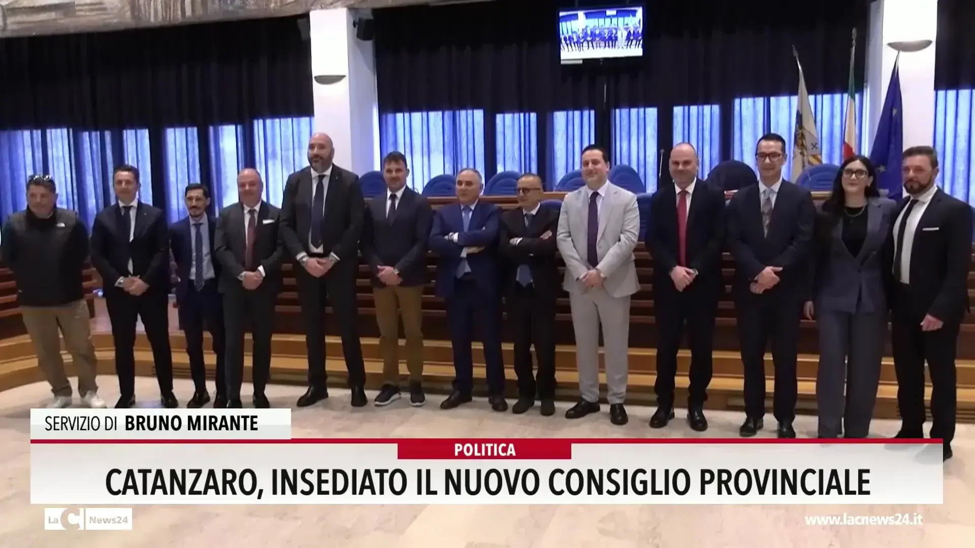 Catanzaro, insediato il nuovo Consiglio provinciale