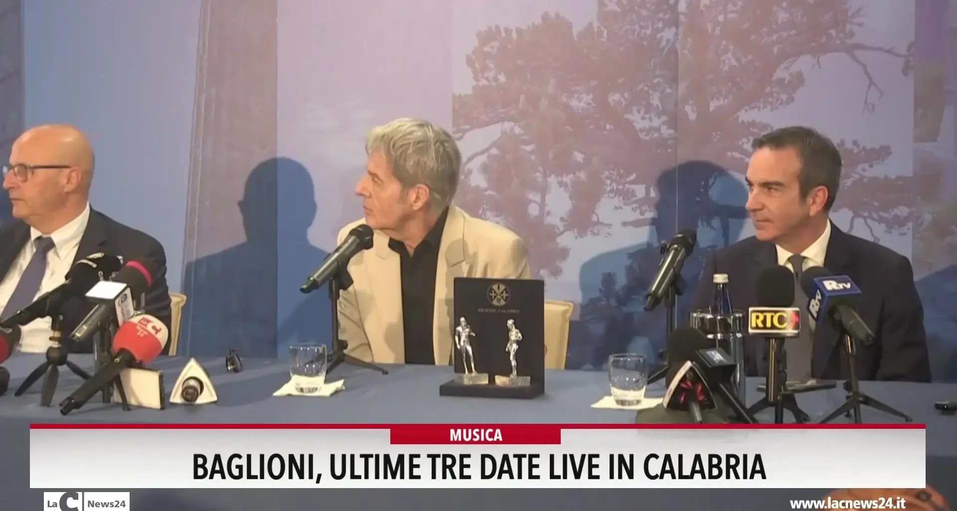Baglioni, ultime tre date live in Calabria