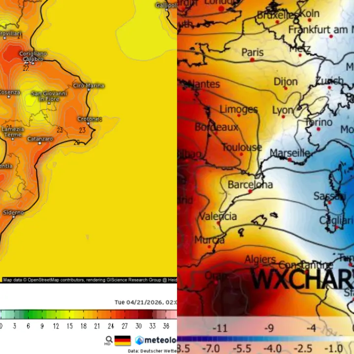 Meteo Vibonese, prossimi giorni con caldo estivo e\u00A0temperature fino a 28 gradi ma poi torna il freddo artico\n