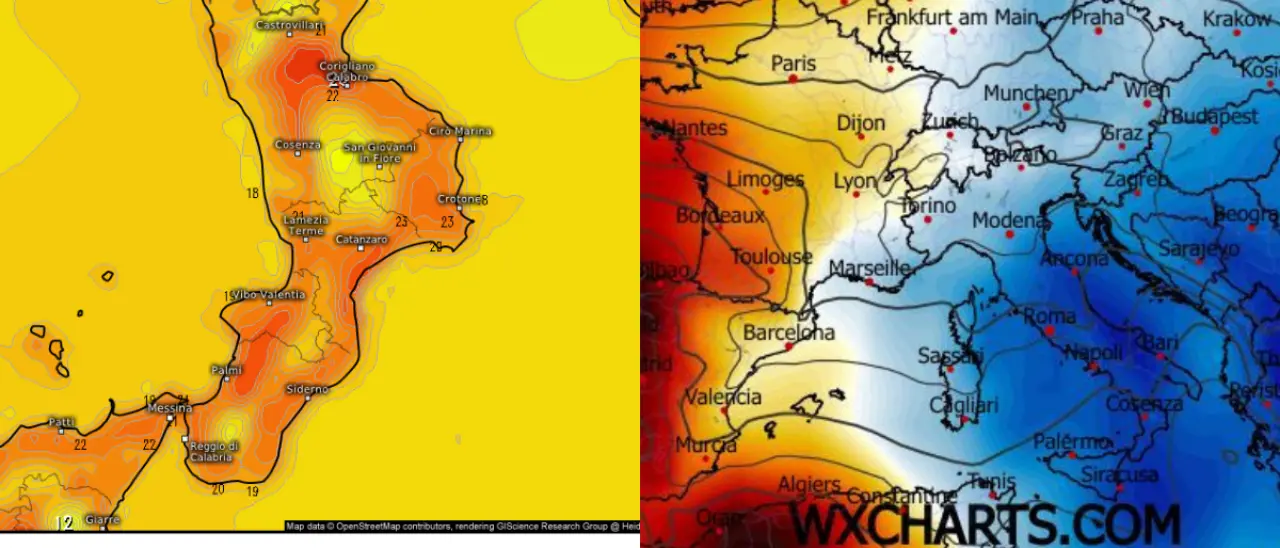 Meteo Vibonese, prossimi giorni con caldo estivo e\u00A0temperature fino a 28 gradi ma poi torna il freddo artico\n