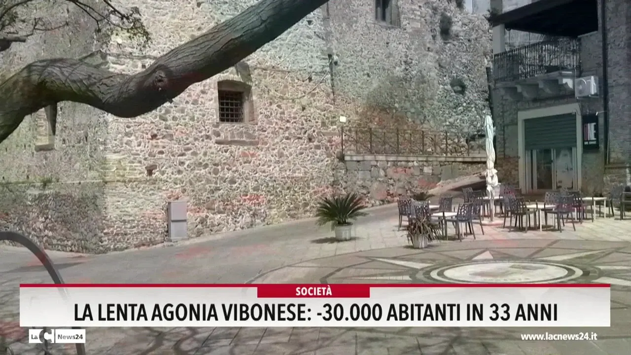 La lenta agonia vibonese: persi 30mila abitanti in 33 anni