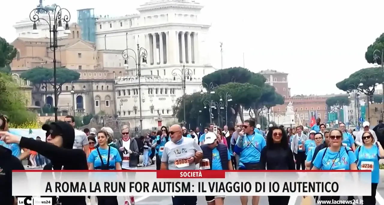 A Roma la Run for Autism: il viaggio di Io autentico