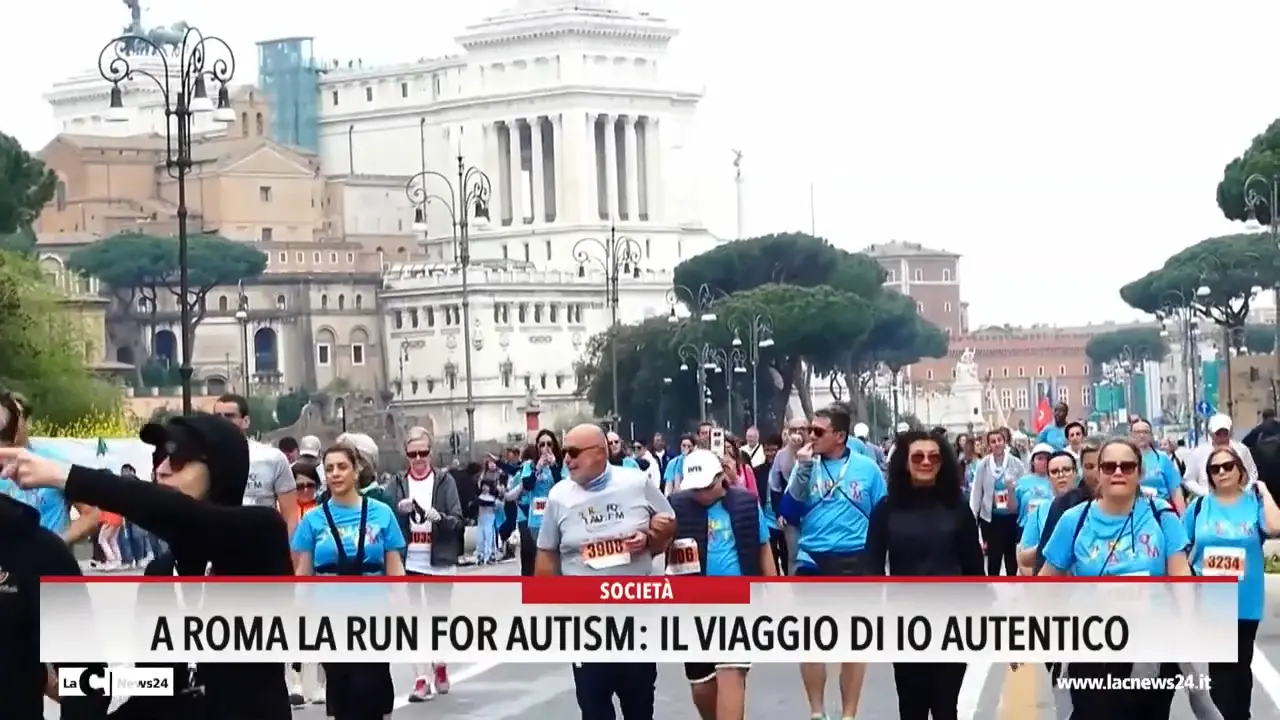 A Roma la Run for Autism: il viaggio di Io autentico