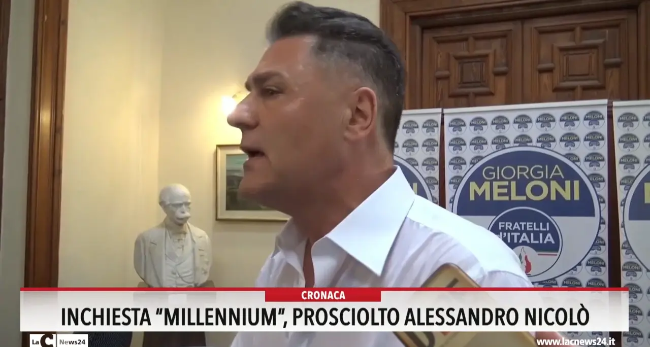 Inchiesta Millennium, prosciolto Alessandro Nicolò