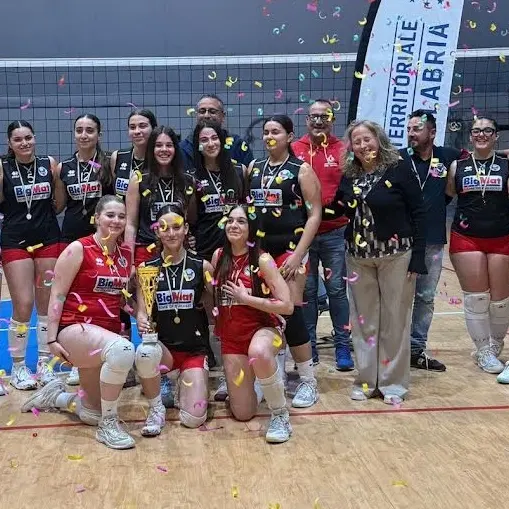 Le ragazze della KaulonMixta campionesse territoriali Under 16\n