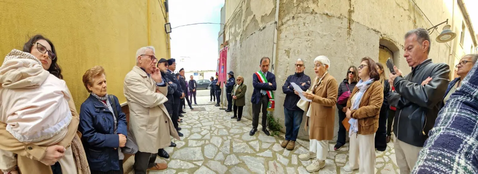 Giordano: «A Gallico un vicolo sul mare ricorderà da oggi Antonino Caridi»