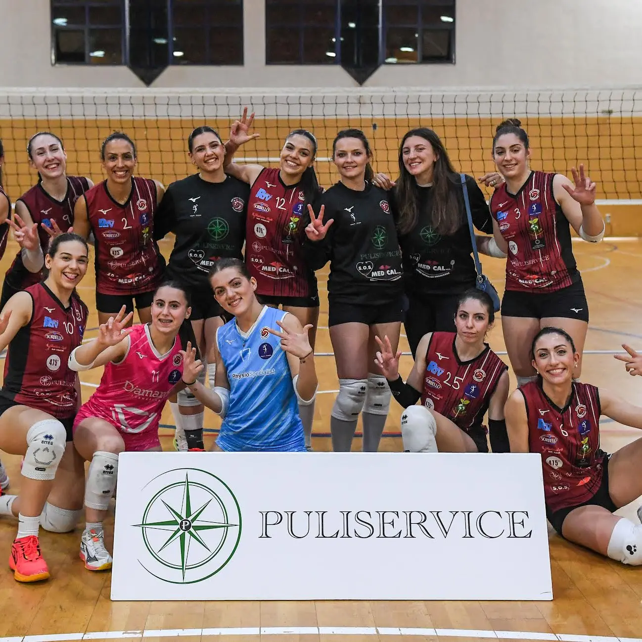 Puliservice determinata, 3-0 nel primo round di semifinale\n