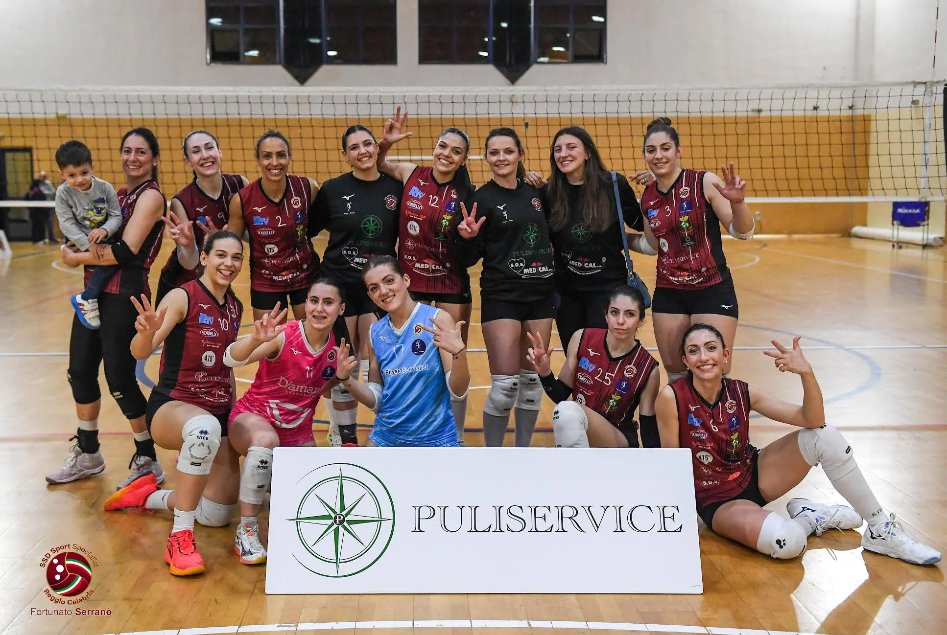 Puliservice determinata, 3-0 nel primo round di semifinale\n