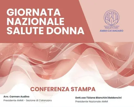 Giornata Nazionale Salute Donna: l’AMMI di Catanzaro promuove la prevenzione e Il benessere femminile\n
