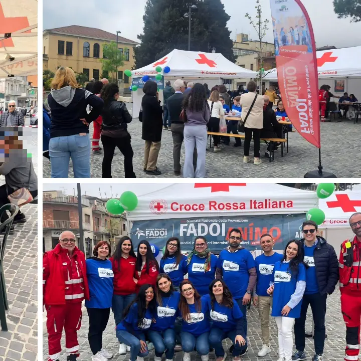 Prevenzione in piazza a Vibo:\u00A0circa 200 screening gratuiti nella giornata promossa da Fadoi, Animo e Croce rossa\n