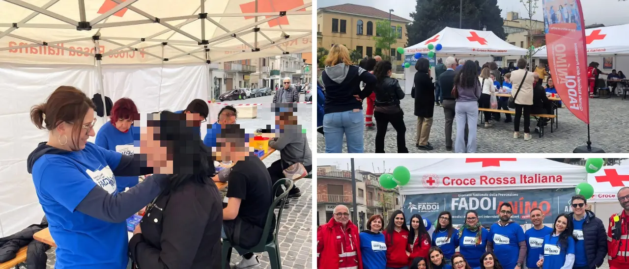 Prevenzione in piazza a Vibo:\u00A0circa 200 screening gratuiti nella giornata promossa da Fadoi, Animo e Croce rossa\n