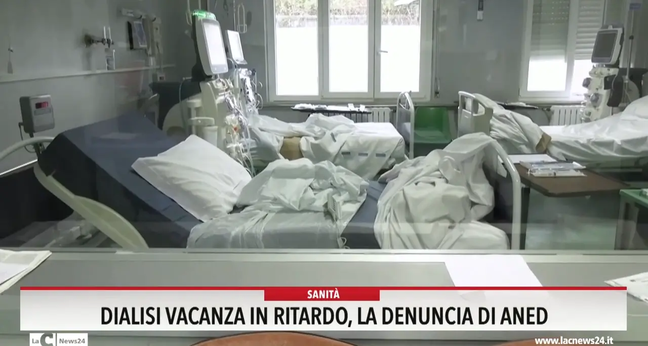 Dialisi vacanza in ritardo, la denuncia di Aned