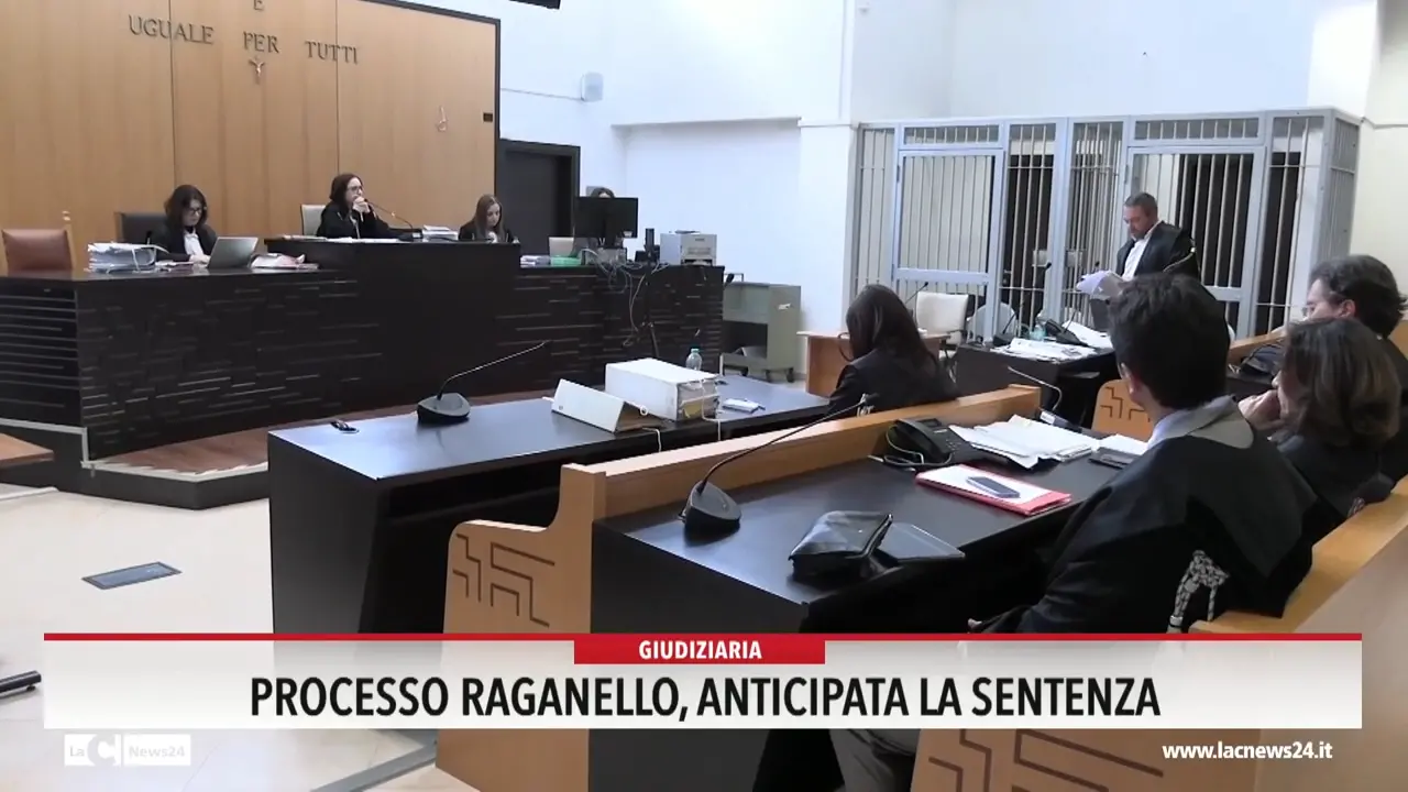 Processo Raganello, anticipata la sentenza