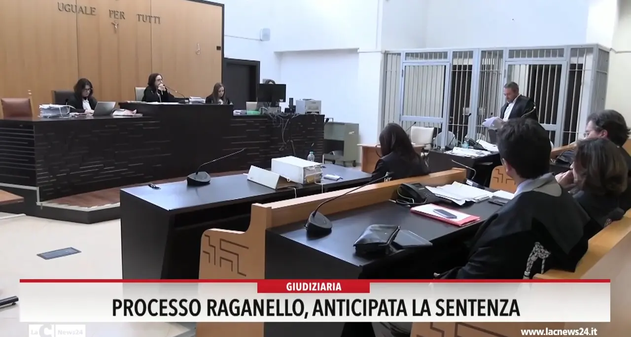 Processo Raganello, anticipata la sentenza