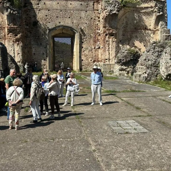 Polo museale di Soriano Calabro, la visita dell’Associazione culturale tedesca in Calabria e Valentour\n