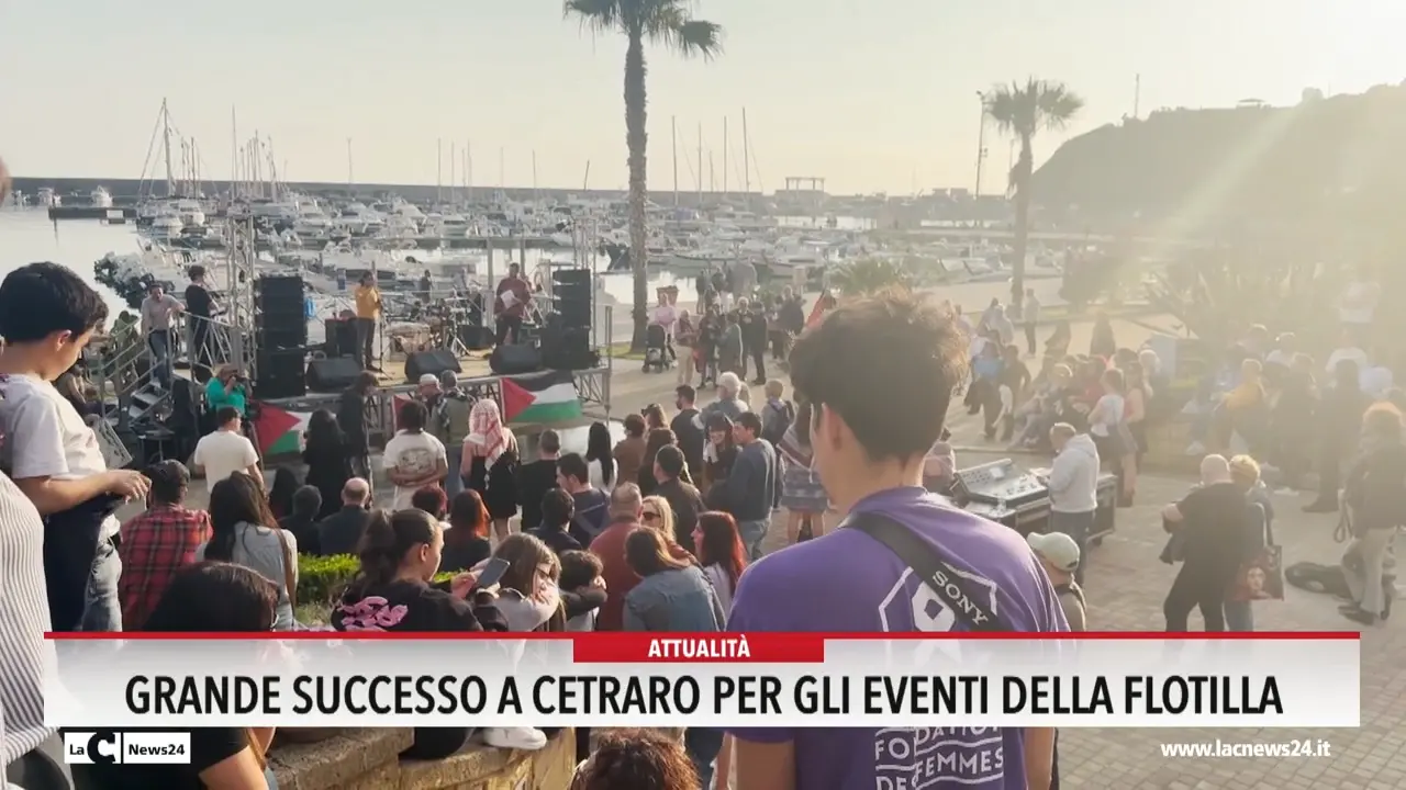 Grande successo a Cetraro per gli eventi della Flotilla
