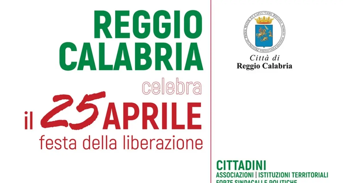 Festa della Liberazione a Reggio: la\u00A0cerimonia si celebra a Piazza Italia\n