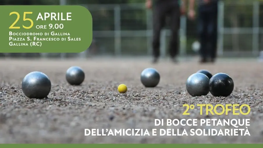 Reggio, presentato il \"Secondo Trofeo di Bocce Petanque dell’Amicizia e della Solidarietà”\n