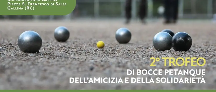 Reggio, presentato il \"Secondo Trofeo di Bocce Petanque dell’Amicizia e della Solidarietà”\n