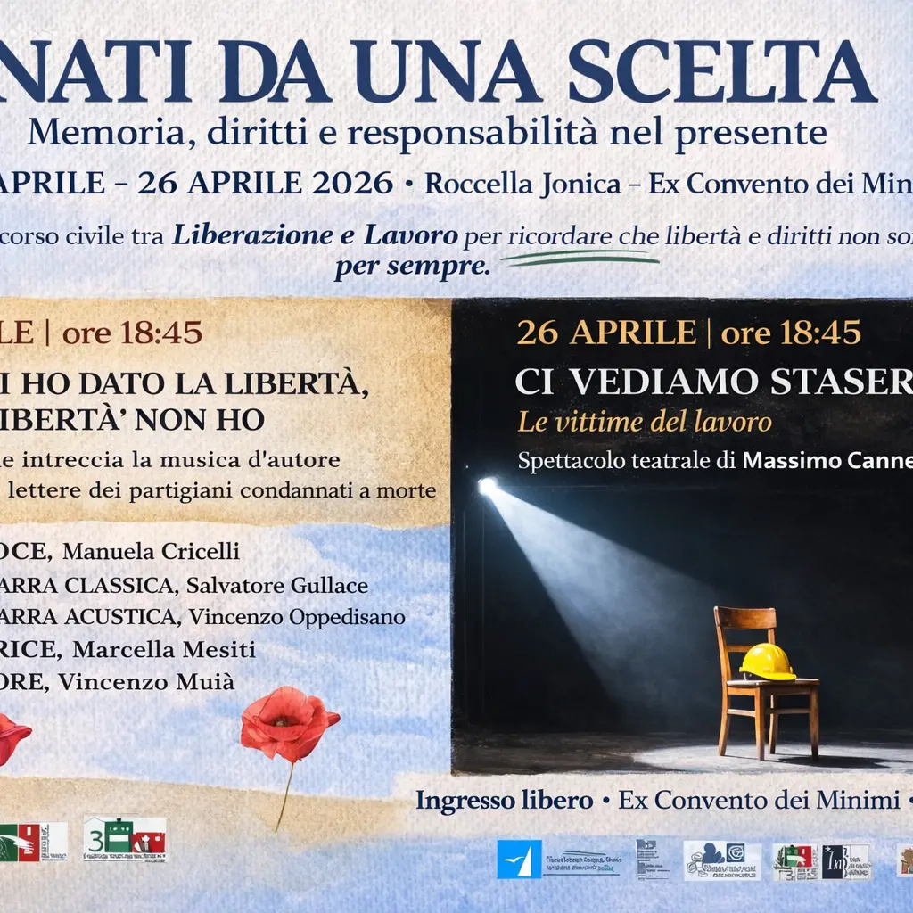 Roccella celebra i valori della Repubblica con “Nati da una scelta”\n